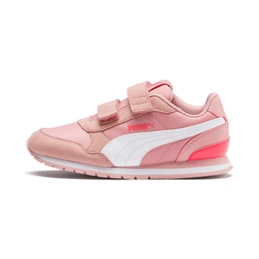 Puma St Runner V2 Tenisky Chlapcenske Ruzove Biele | SYND-64815