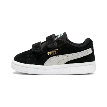 Puma Suede Ac Tenisky Chlapcenske Čierne Biele | IBCZ-69785