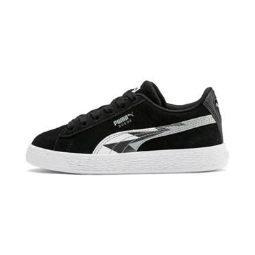 Puma Suede Classic Lightning Tenisky Chlapcenske Čierne Tmavo Siva | SAUX-62035