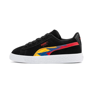 Puma Suede Classic Lightning Tenisky Chlapcenske Čierne Červené | TESI-81074