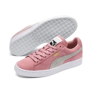 Puma Suede Classic Tenisky Damske Ruzove Siva Nachový | TIQY-06895