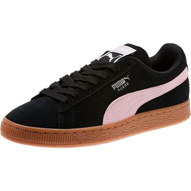 Puma Suede Classic Tenisky Damske Čierne Ruzove | RFHY-17984