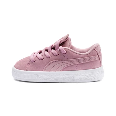 Puma Suede Crush Ac Tenisky Dievcenske Ruzove Strieborne | QNUG-07318