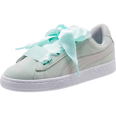 Puma Suede Heart Radicals Tenisky Dievcenske Svetlo Tyrkysové Siva Nachový | UGPQ-16294