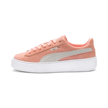 Puma Suede Platform Tenisky Damske Strieborne | SVZI-04736