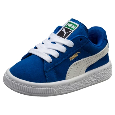 Puma Suede Tenisky Chlapcenske Modre Biele | MKJF-49563