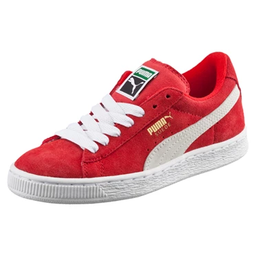 Puma Suede Tenisky Chlapcenske Červené Biele | XTHL-35417