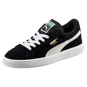 Puma Suede Tenisky Chlapcenske Čierne Biele | QVYD-20165