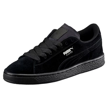 Puma Suede Tenisky Dievcenske Čierne Strieborne | GXQF-85473