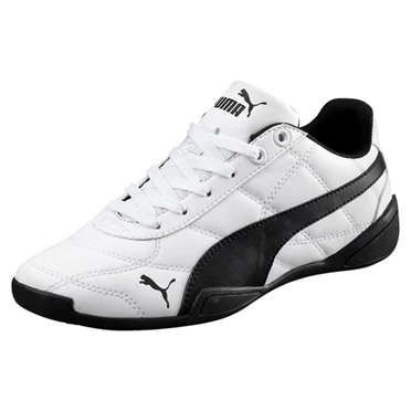 Puma Tune Cat 3 Tenisky Chlapcenske Biele Čierne | FBHU-51704