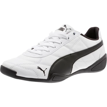 Puma Tune Cat 3 Tenisky Dievcenske Biele Čierne | VYNB-28450