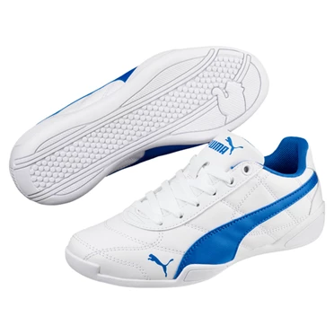 Puma Tune Cat 3 Tenisky Dievcenske Biele Modre | YMKD-91285