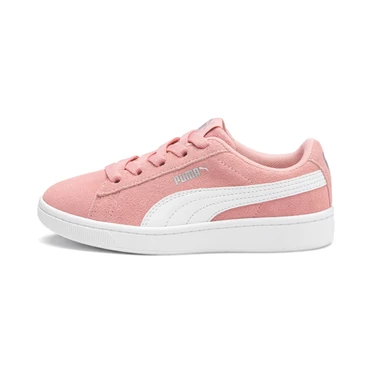 Puma Vikky V2 Suede Ac Tenisky Dievcenske Ruzove Biele Strieborne | TWIR-26378