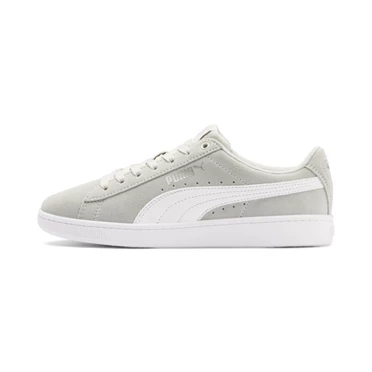 Puma Vikky V2 Suede Tenisky Dievcenske Siva Nachový Biele Strieborne | LUCT-54908