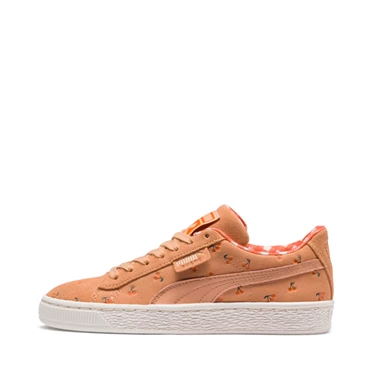 Puma X Tinycottons Suede Tenisky Dievcenske Oranžové | NIRA-38729